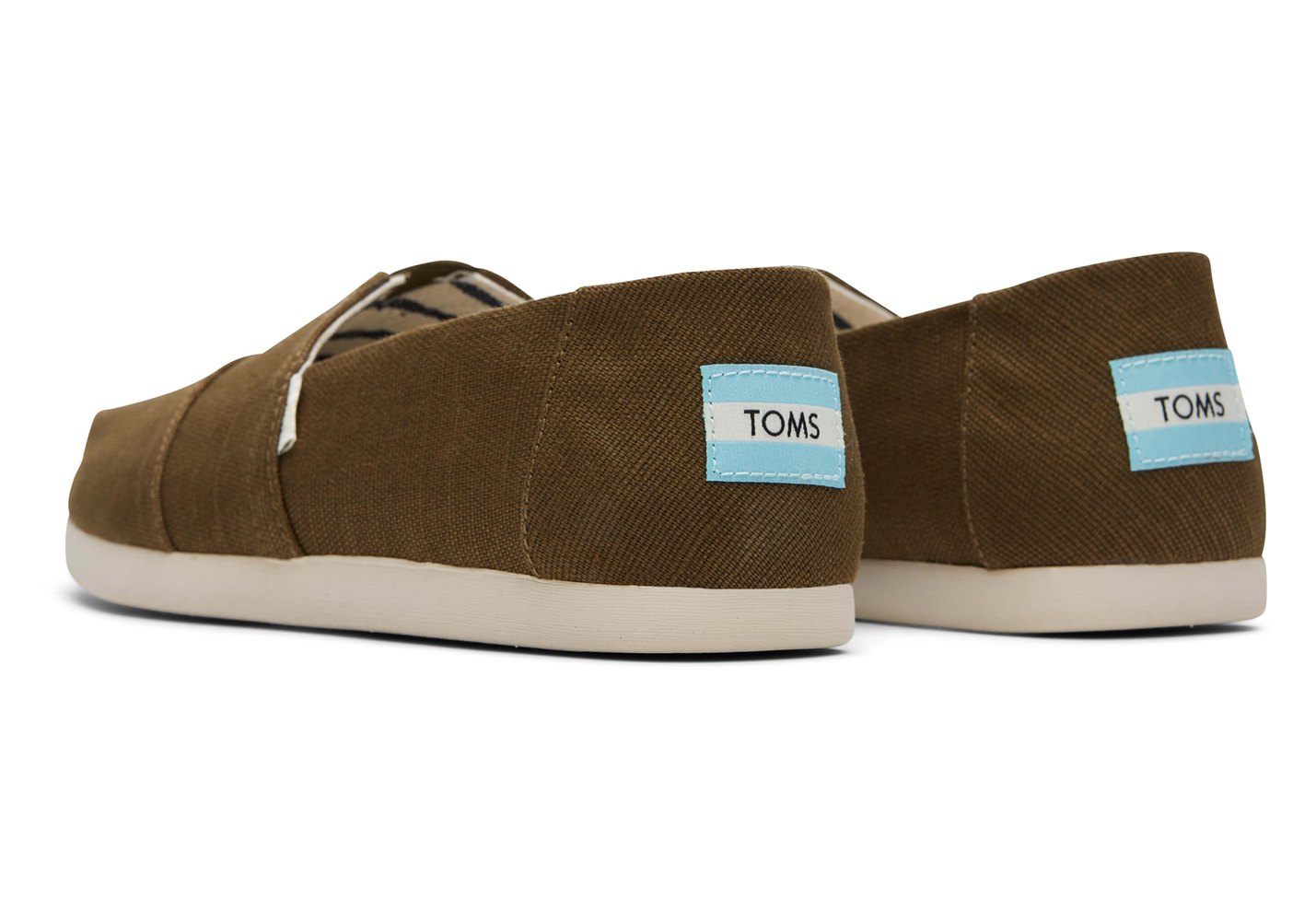 Toms Alpargata Heritage Canvas Espadrille Olive - Mens - 68903-UMDL